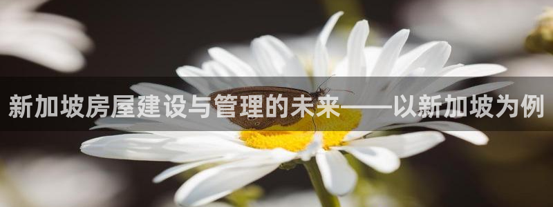 富联娱乐首页登录入口：新加坡房屋建设与管理的未来——以新加坡为例