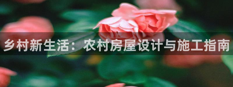 富联娱乐首页官网网址：乡村新生活：农村房屋设计与施工指南